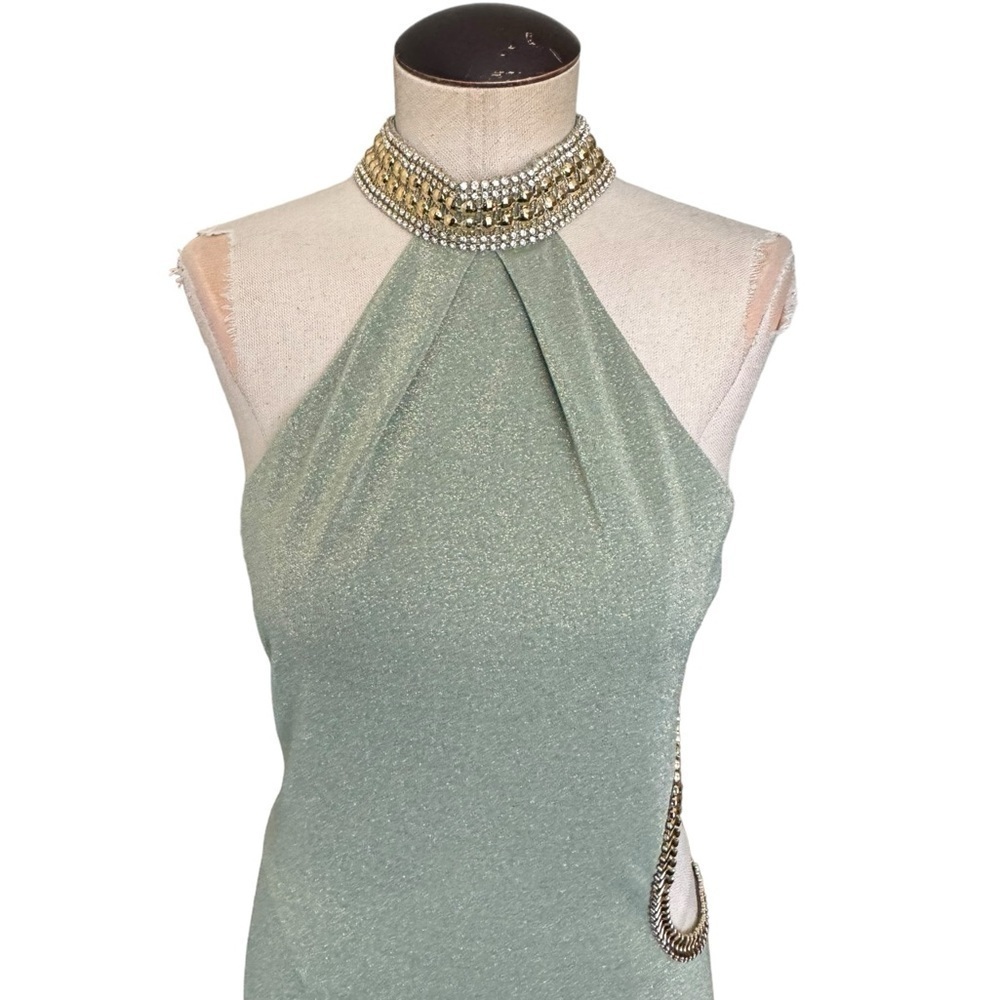 Bronx and Banco Runway X REVOLVE Nefertiti Gown in Menthol Large - Picture 7 of 17